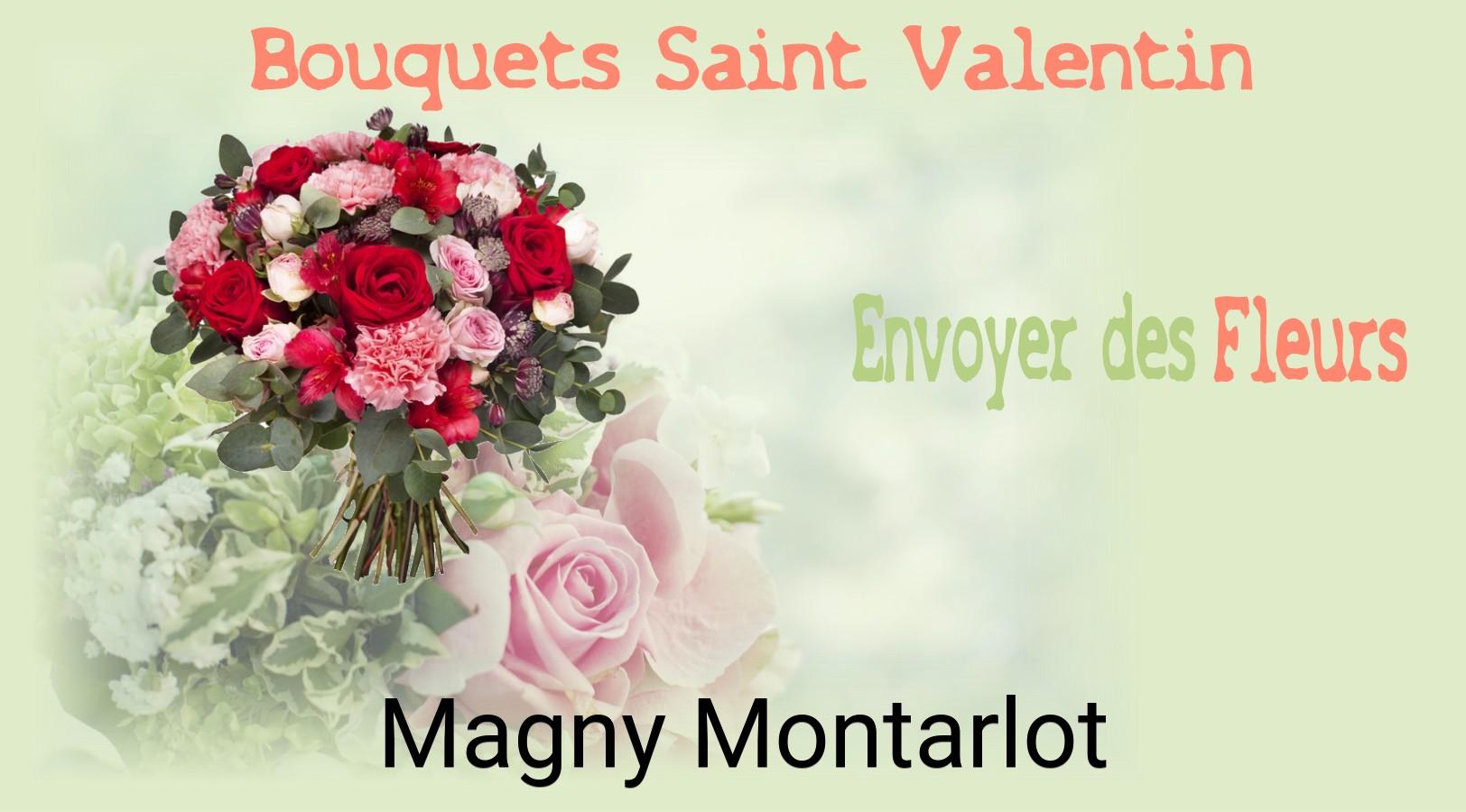 Roses de Saint-Valentin livrées à Magny-Montarlot